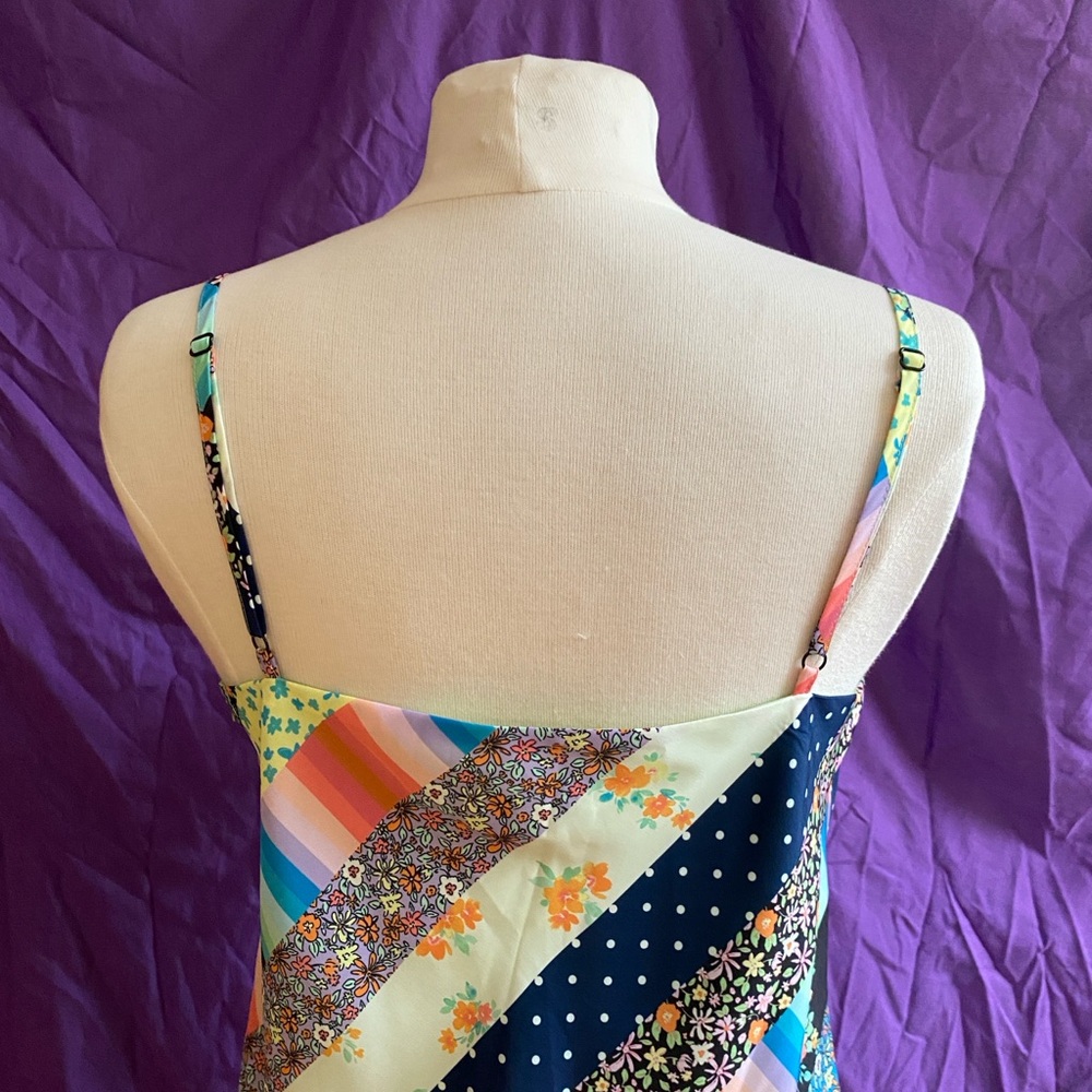 NWT Steve Madden Multicolor/Mixed Pattern Sundress. Size S. - Picture 6 of 7